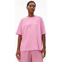 ARMEDANGELS ARMEDANGELS GIANNAA DIFFERENCE Damen T-Shirt aus 100% Bio-Baumwolle, Washed berry, – Produktbild 1 von 1