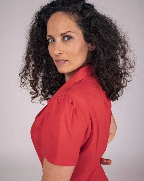 Aatise Aatise Zerna Hemdblusenkleid midi Länge aus 100% EcoVero, kurzarm, Rot, – Produktbild 4 von 4
