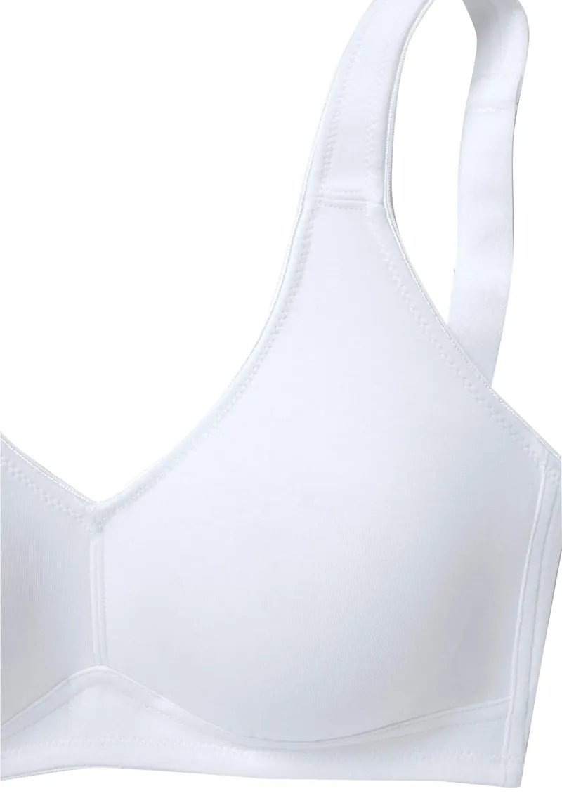 petite fleur by Lascana Entlastungs-BH 2xweiß, 2xweiß, – Produktbild 3 von 3