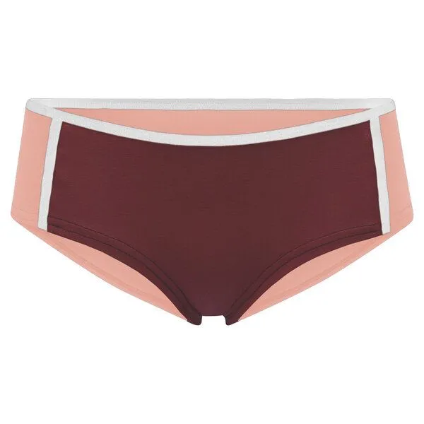 Frija Omina Frija Omina Bio Hipster "Fyne", Rosa / aubergine / weiß (rot), – Produktbild 1 von 1