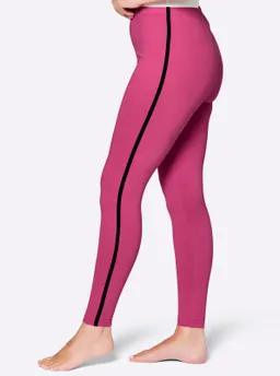 feel good Leggings schwarz + fuchsia – Produktbild 1 von 1
