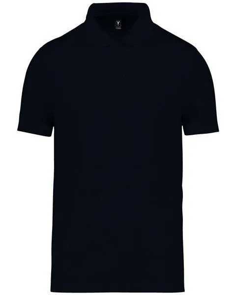 YTWOO YTWOO Organic Classic Herren Poloshirt aus reiner Bio-Baumwolle, Schwarz, – Produktbild 1 von 2