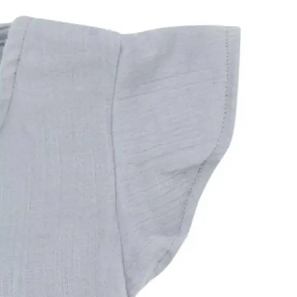 Sense Organics sense-organics Baby Tunika aus Musselin NYSSA von Sense Organics, Blaugrau, – Produktbild 2 von 2
