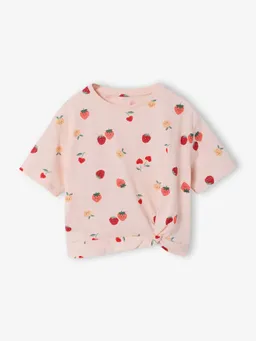 Vertbaudet T-Shirt mit Knoten Mädchen hell – Produktbild 1 von 1