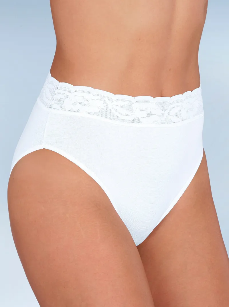wäschepur Slip weiß, Weiß, – Produktbild 1 von 3