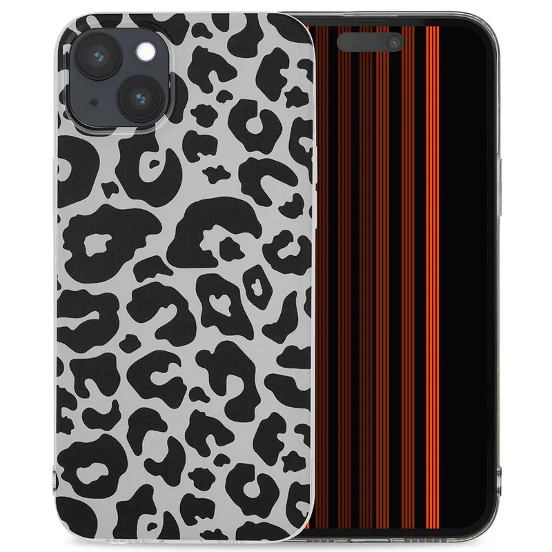 imoshion imoshion Design Hülle für das Apple iPhone 15 Plus - Leopard Transparent, Gold, – Produktbild 1 von 1