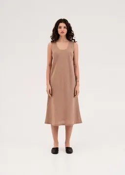 AmourLinen AmourLinen Ines Midi-Kleid aus Leinen – Produktbild 1 von 1