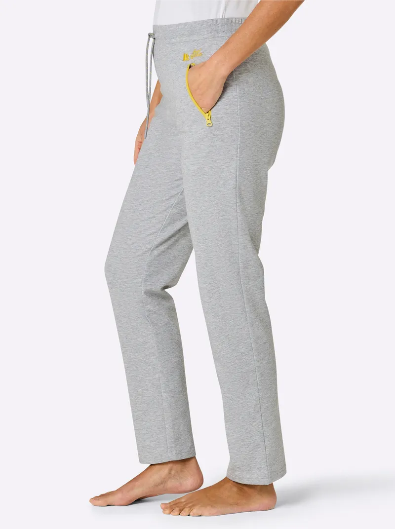 feel good Hose grau-meliert, Grau-meliert, – Produktbild 1 von 2