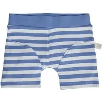 HANS NATUR Jungen Boxershorts Bio-Baumwolle blau-off white Gr.98/104 – Produktbild 1 von 1