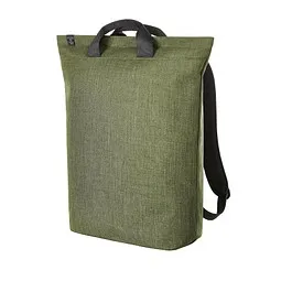 Halfar Laptop-Rucksack EUROPE, grün-meliert – Produktbild 1 von 1