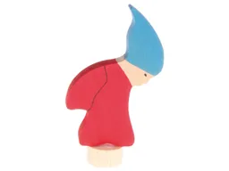Grimms Grimms Zwerg Steckfigur aus Lindenholz, bunt lasiert Höhe 8 cm – Produktbild 1 von 1