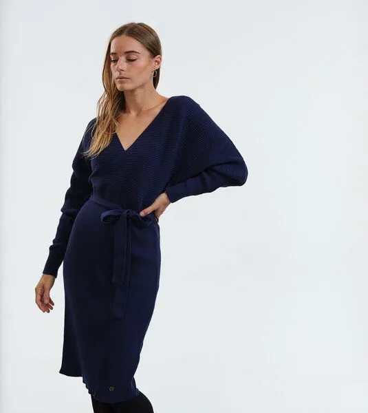 Gary Mash GARY MASH Strickkleid Aldina aus Bio-Baumwolle, Blau, – Produktbild 4 von 4
