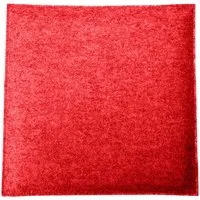 Sitzkissen 'Kvadrat' aus Filz hellrot – Produktbild 1 von 1