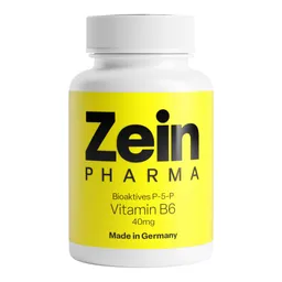 ZeinPharma ZeinPharma Vitamin B6 mit bioaktivem P-5-P 40mg Kapseln – Produktbild 1 von 1