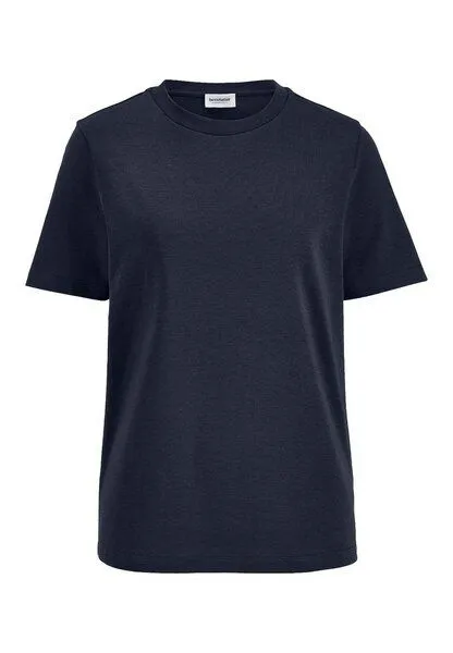 hessnatur hessnatur T-Shirt aus reiner Bio-Baumwolle, Marine, – Produktbild 3 von 4