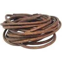 Kork Deko Kork-Deko Band aus Kork-Stoff | rund 3 mm braun | Korkschnur zum Basteln, Nähen, DIY – Produktbild 1 von 1