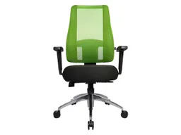 Topstar Topstar Bürodrehstuhl "Lady Sitness Deluxe" mit Armlehnen und Aluminiumfußkreuz grün – Produktbild 1 von 1