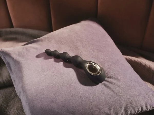 LELO Analvibrator mit Perlen - LELO SORAYA Beads, Schwarz, – Produktbild 4 von 4