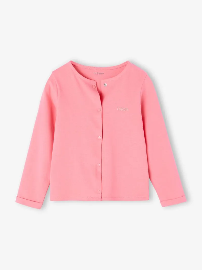 Vertbaudet Mädchen Set, Rosa bedruckt, – Produktbild 3 von 4