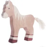 Holztiger Holztiger Holzfigur "Fohlen, stehend, hellbraun" Auf dem Bauernhof Maße 11 x 2,3 x 12,5 cm – Produktbild 1 von 1
