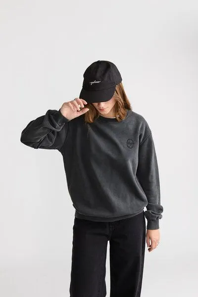 Yahmo Yahmo Mika Cap Baumwolle, Schwarz, – Produktbild 6 von 8