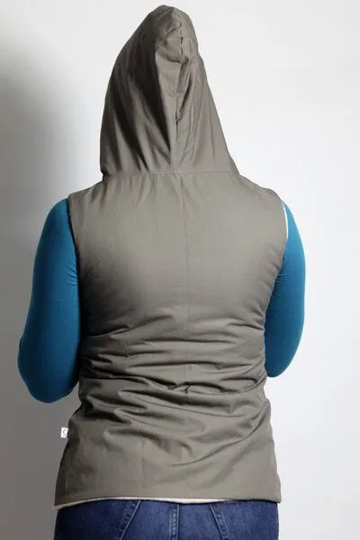 Frija Omina Frija Omina Weste " Norda", Grau / nude, – Produktbild 3 von 3