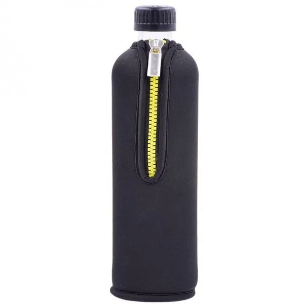 Dora's Dora's Glas-Trinkflasche (0,7l) – Mit isolierender Neoprenhülle, Blau, – Produktbild 3 von 3
