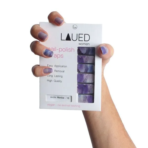 Vargu Vargu LAUED Nagelfolien marble, Artic marble, – Produktbild 1 von 3