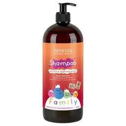 Benecos benecos Naturkosmetik - Shampoo - Family Size 950 ml - Bio-Aprikose & Bio-Olive – Produktbild 1 von 1