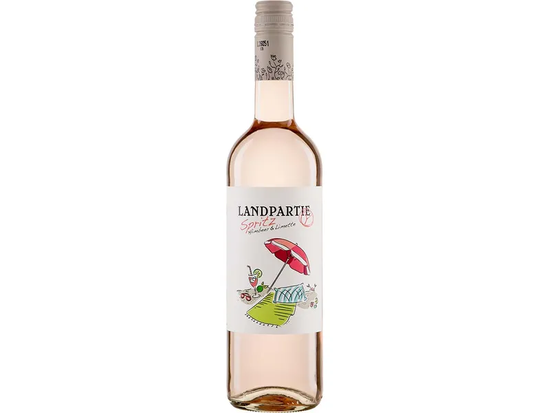 Bio-Aperitif LANDPARTY Spritz Himbeer & Limette, 750 ml – Produktbild 1 von 1