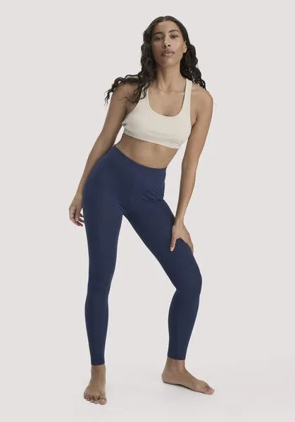 hessnatur hessnatur Basic Leggings aus Bio-Baumwolle und Tencel Modal, Dunkel-blau, – Produktbild 6 von 8