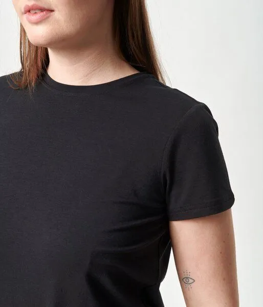 Copenhagen Bamboo Copenhagen Bamboo 3er-Pack schwarzes Bambus-T-Shirt – Produktbild 3 von 4