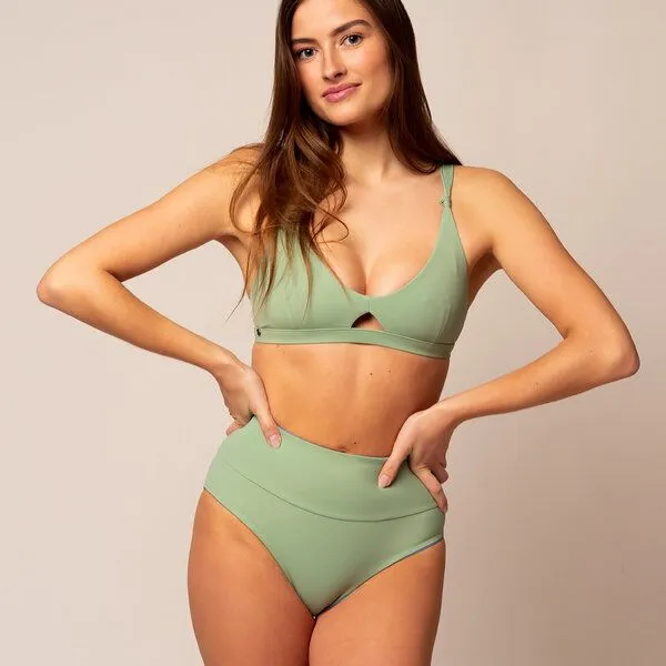 Woodlike Ocean Woodlike Ocean Emee High Waist - reversible, Grün (grün/blau), – Produktbild 2 von 4