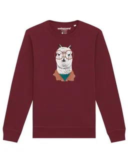 watapparel watapparel Sweatshirt Unisex Lama – Produktbild 1 von 1