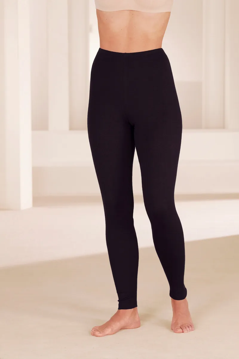 wäschepur Lange Unterhose schwarz, Schwarz, – Produktbild 2 von 3