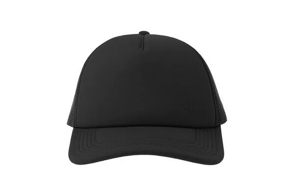 Atlantis Headwear Atlantis Headwear Damen / Herren Mesh Cap 15 Farben, Schwarz/schwarz, – Produktbild 3 von 4