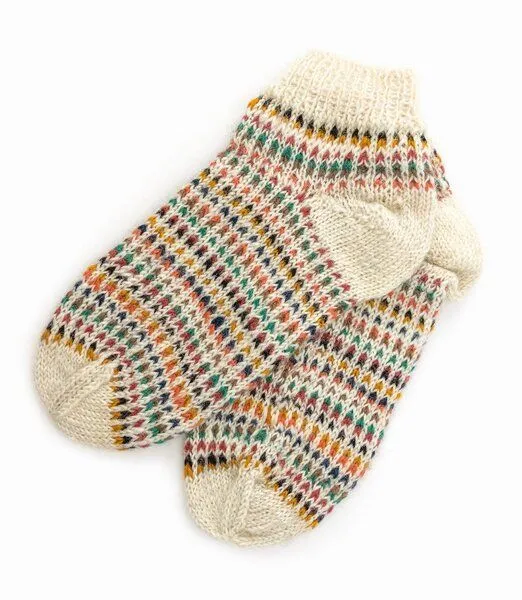 El Puente El Puente Kurze Socken, Größe 37 - 39 | Fair Trade & Handmade aus Nepal, Mehrfarbig, – Produktbild 1 von 1