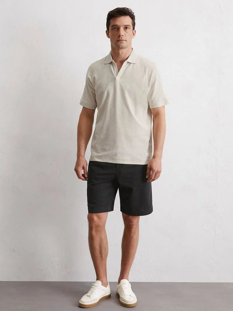 Marc O'Polo Marc O'Polo Poloshirt Riva Terry Cloth Ecru - Größe XL, Beige, – Produktbild 1 von 5