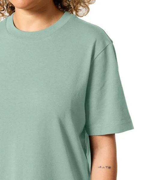 YTWOO YTWOO Nachhaltiges schweres Unisex T-Shirt, Türkis, – Produktbild 2 von 4