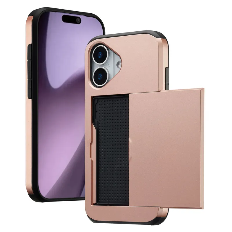 imoshion imoshion Backcover mit Kartenfach für das Apple iPhone 17, Rosegold, – Produktbild 1 von 1