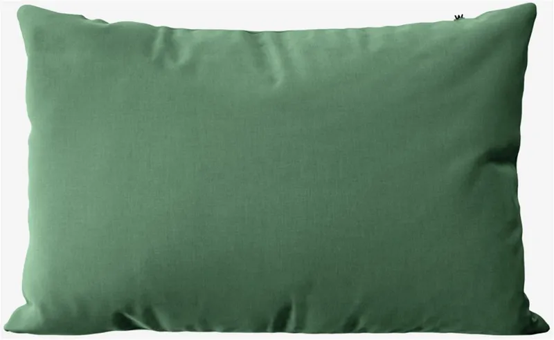 Wolkenfeld Kissenbezug Renforcé Kissenbezug Baumwolle - Natürlich weiches Schlafgefühl, (1 Stück), Größe 80x80, 40x80 und 70x90 cm, versteckter Reißverschluss, Grün, – Produktbild 2 von 6