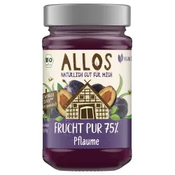 Allos Allos Pflaumen-Fruchtaufstrich Frucht Pur – Produktbild 1 von 1