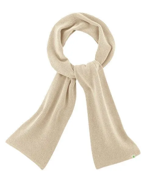 HempAge HempAge Schal Hanf/Bio-Baumwolle, Gobi-172 sand, – Produktbild 1 von 4