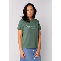 watapparel watapparel T-Shirt Frauen Wenn nicht jetzt wann dann, Green bay, – Produktbild 1 von 1