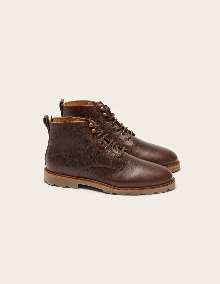 Odaje Low Boot Modell: Eugene, Brown grained, – Produktbild 1 von 1