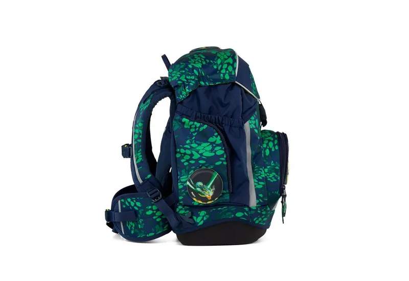 Ergobag Ergobag Schulranzen Schulranzen-Set PACK DrachenbezwingBär 6-teilig (6-teilig), ergonomisch, höhenverstellbar, Your-Size-System, Grün, – Produktbild 5 von 5