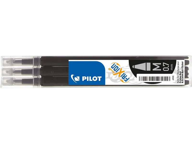 Pilot 3 Pilot Ersatzminen für Tintenroller "Frixon Ball BL-FR7" schwarz – Produktbild 1 von 2