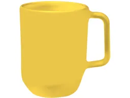 Keramiktasse "Bold" 400 ml, dark yellow – Produktbild 1 von 1
