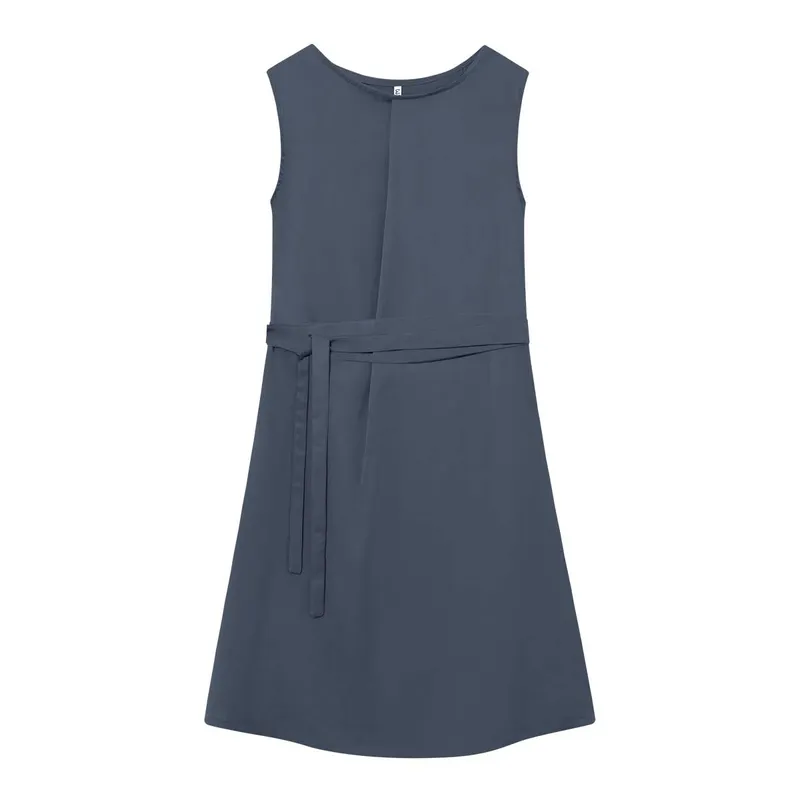 WiDDA Widda Damen vegan Kleid Adele Dunkelblau, Extra dunkelblau, – Produktbild 1 von 2