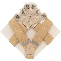 klYmp klYmp Hosenträger "natural" Leinen Vegan, Sand, – Produktbild 1 von 1